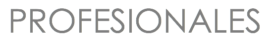 PROFESIONALES